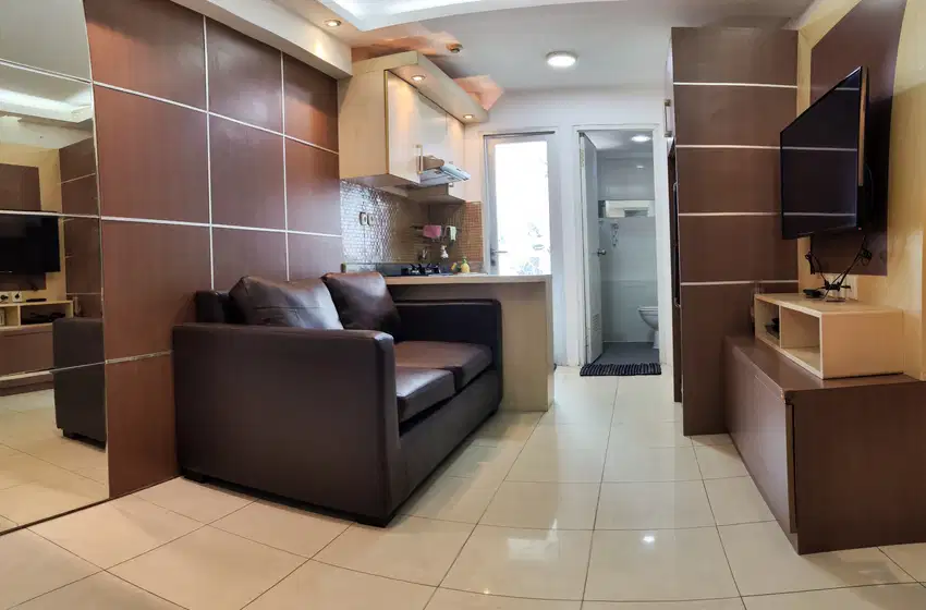 GADING NIAS MURAH BAGUS FULL FURNISH 2BR TOWER FAVORIT SHM VIEW LEPAS