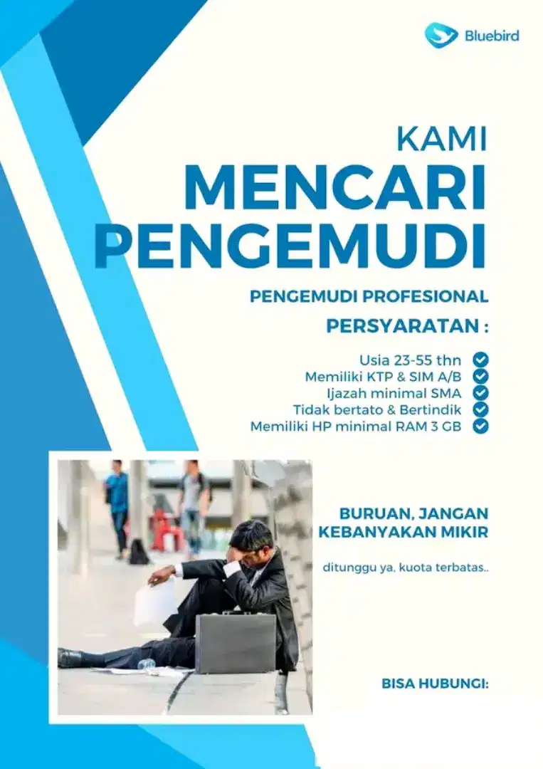 Lowongan driver pengemudi profesional