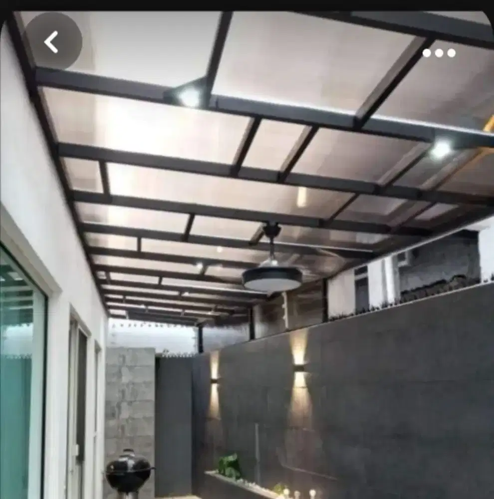 KANOPI ATAP POLIKARBONAT