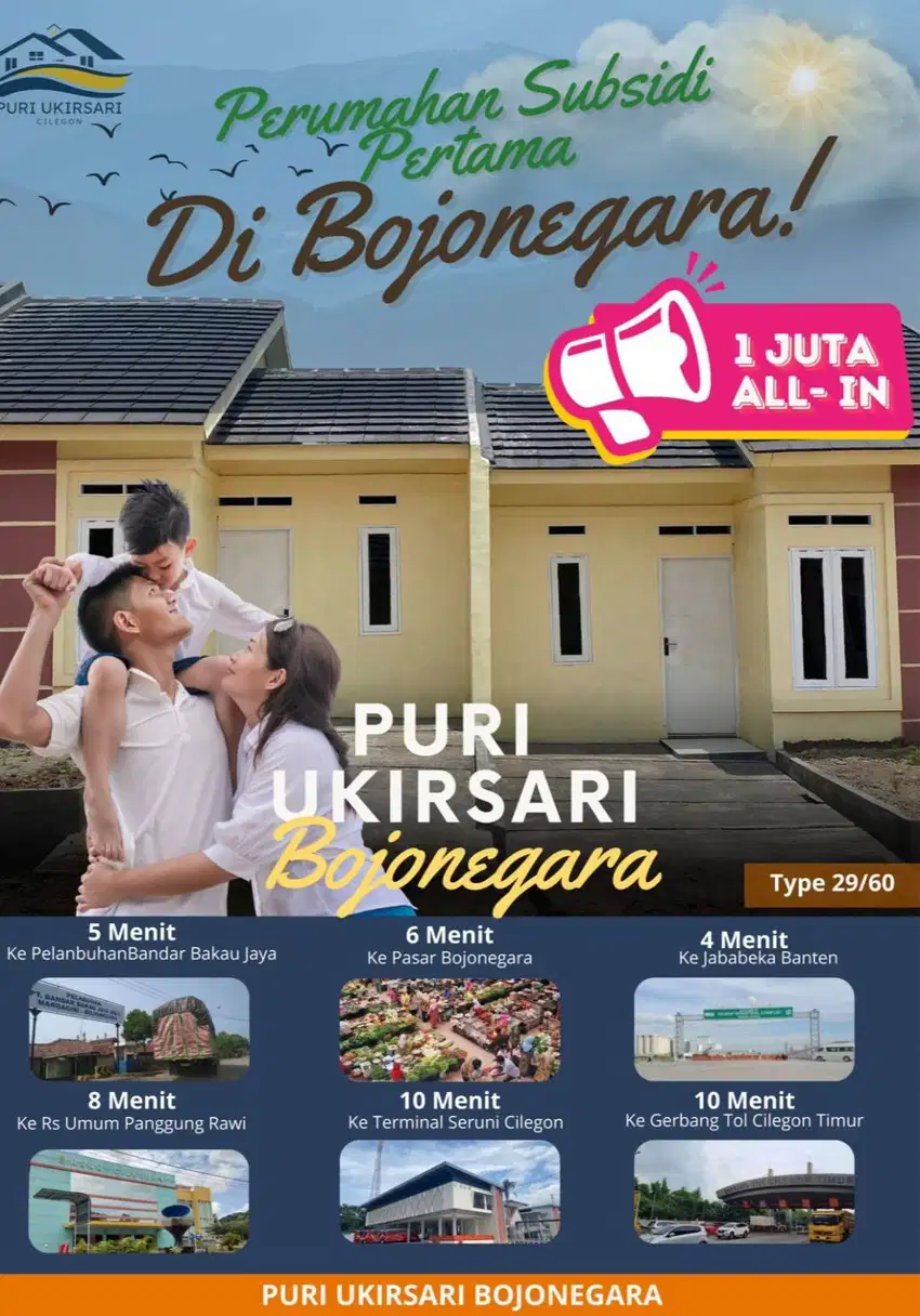 Miliki Rumah Impian di Perumahan Ukir Sari dengan KPR Subsidi!