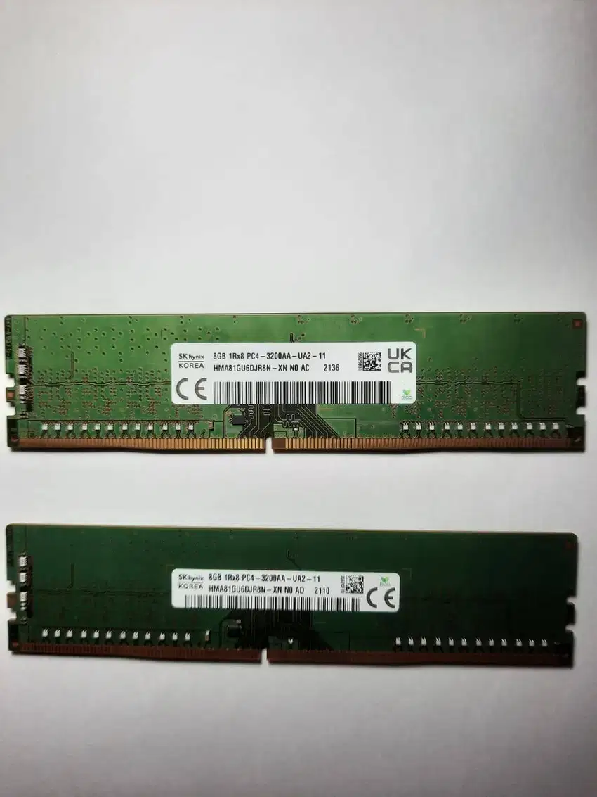 MEMORY RAM 16GB (2X8GB) DDR4 PC4 3200AA SK HYNIX