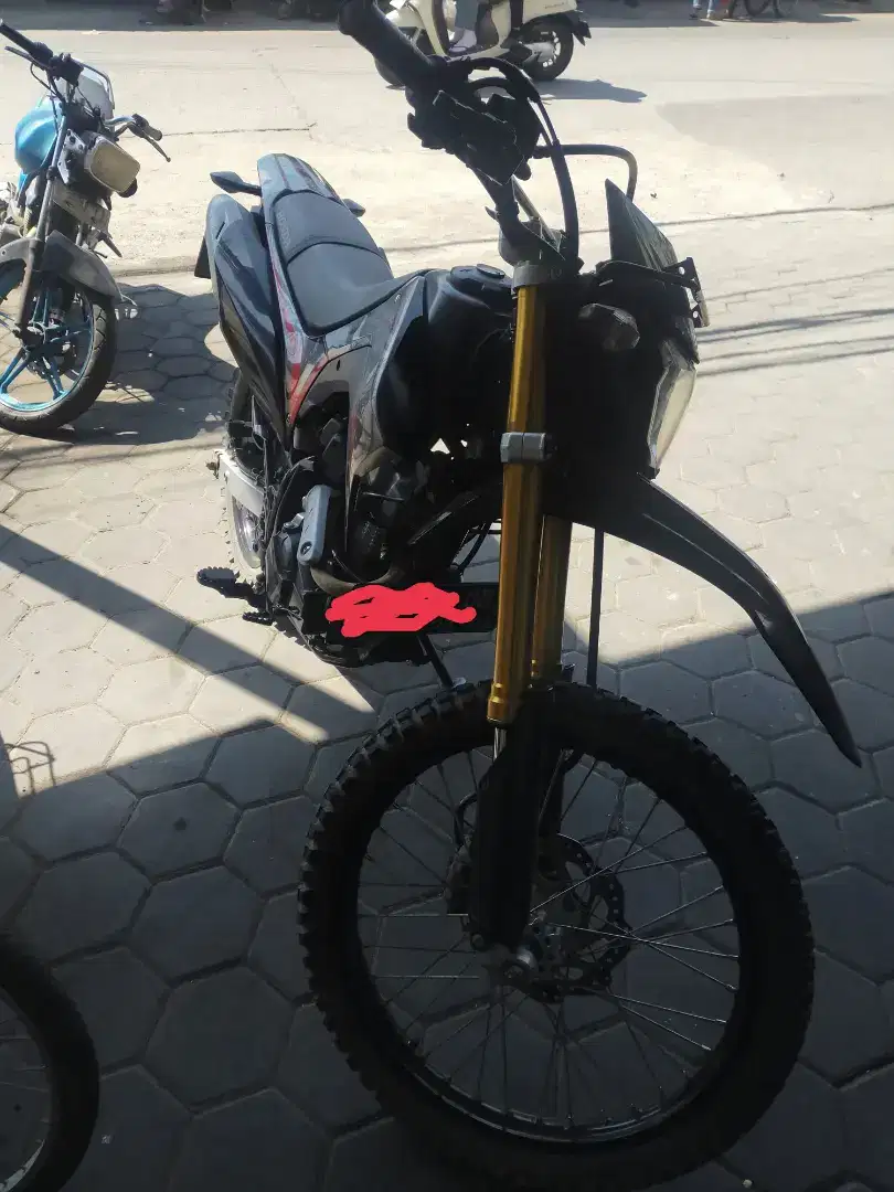 Jual motor CRF 150 pajak panjang