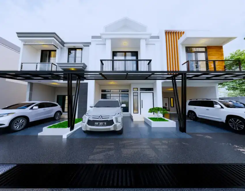 Rumah baru 2lantai minimalis modern