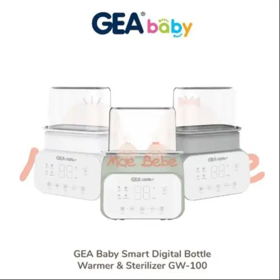 GEA Baby Smart Digital Bottle Warmer & Sterilizer Penghangat ASIP