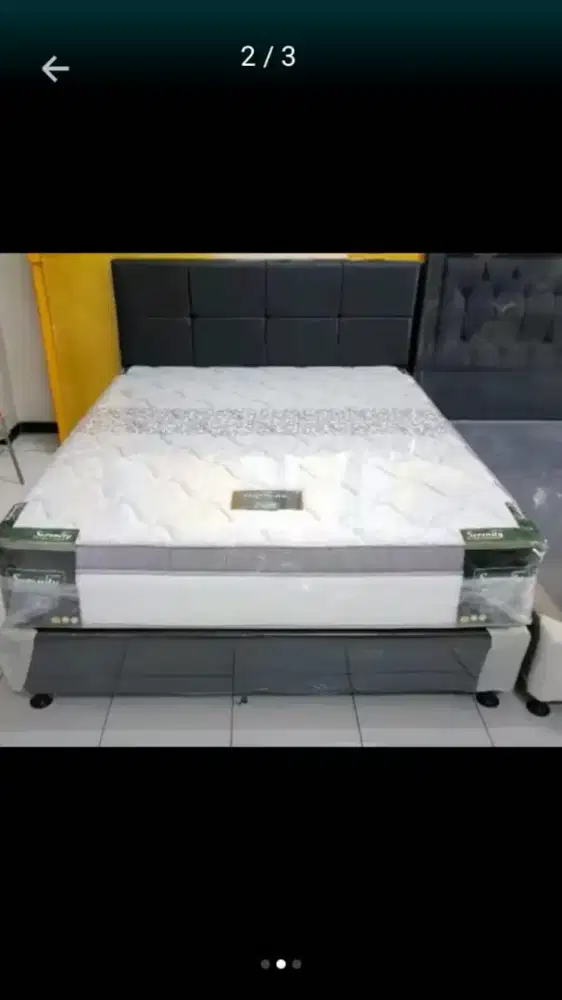 Full set spring bed merk Elite uk 160x200