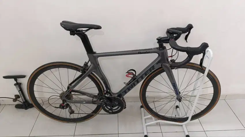 Jual Murah Roadbike Twitter Thunder Full Carbon size 50/M