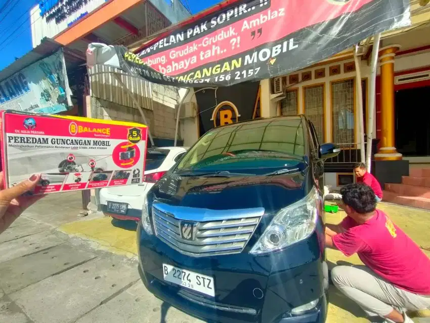 Mobil Travel Bebas AMBLAS& GASRUK dngn BALANCE Peredam Guncangan mobil