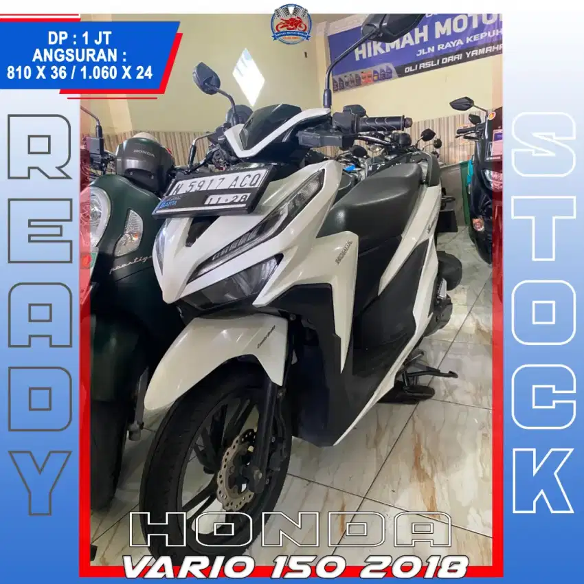 HONDA VARIO 150 2018 GERCEP MASZEHH HIKMAH MOTOR KEPUH MALANG