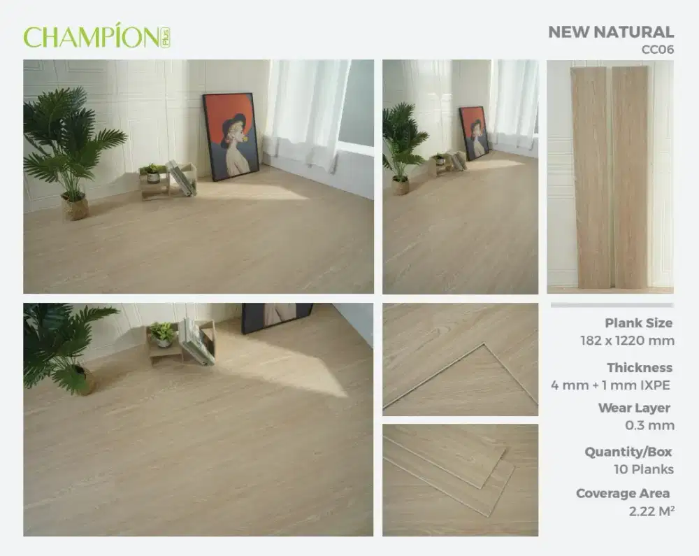 Jual lantai SPC click