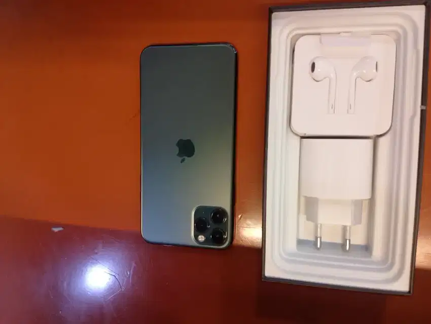 Iphone 11 pro max 256gb bunga green apple