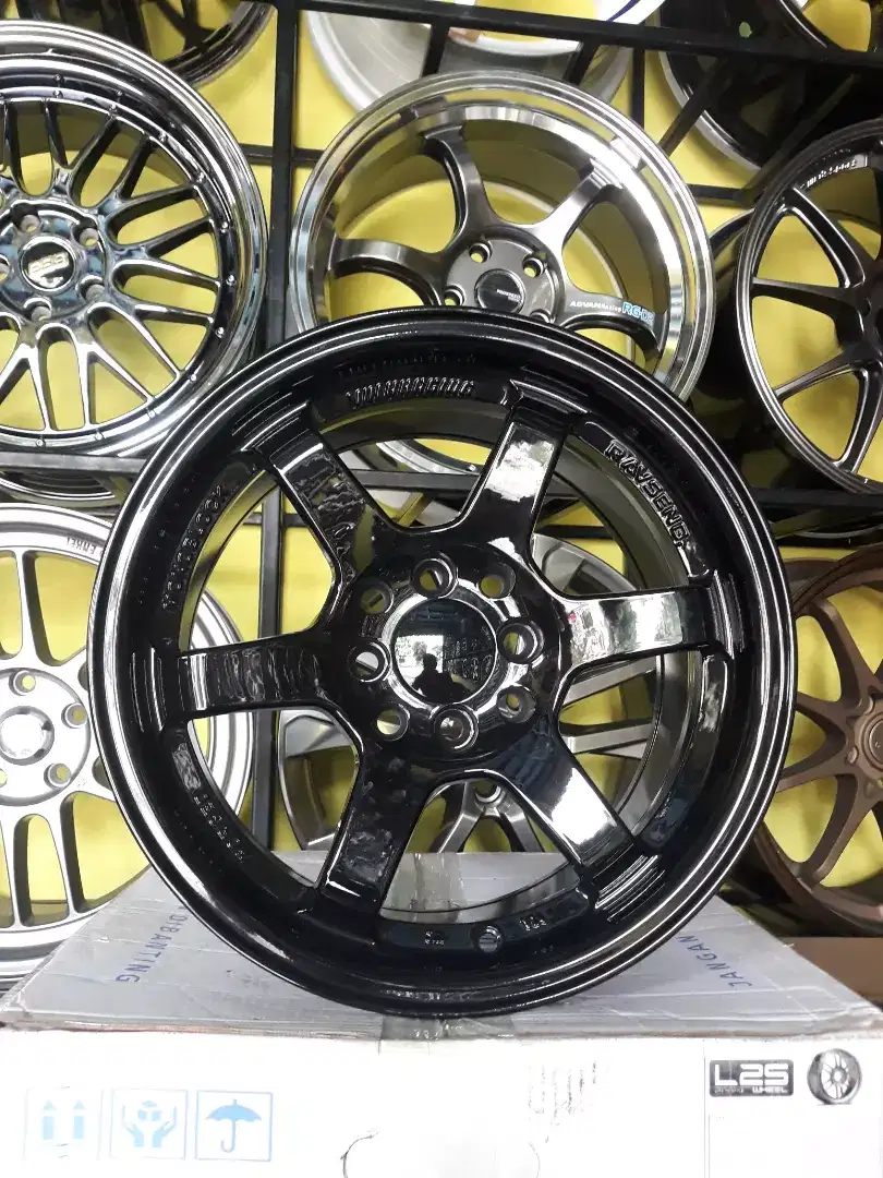 VELG TE37 R15×8 H4×100/114 KIJANG,PANTER,DX,VIOS,CIVIC