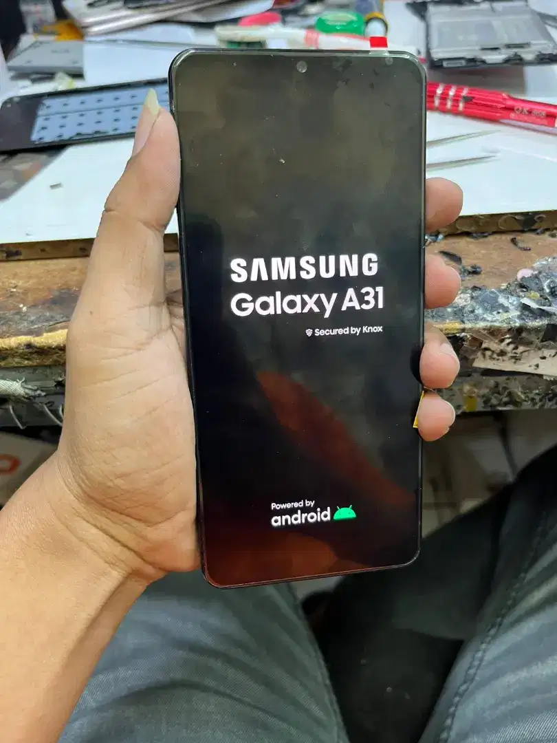 Lcd Samsung A31 OLED(Harga Plus Pasang)