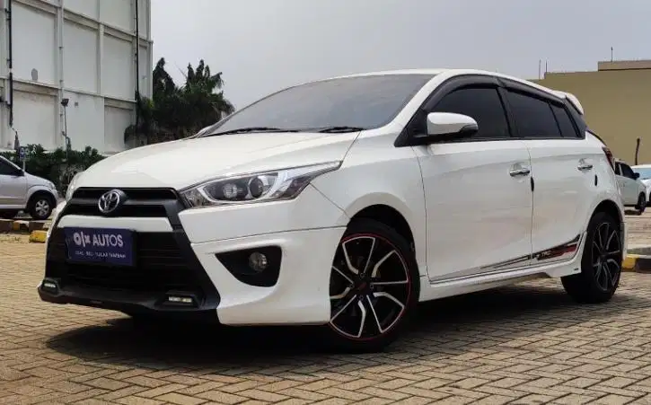 LOW KM TDP 8,JT Toyota Yaris 1.5 TRD Sportivo Bensin-AT Putih 2016