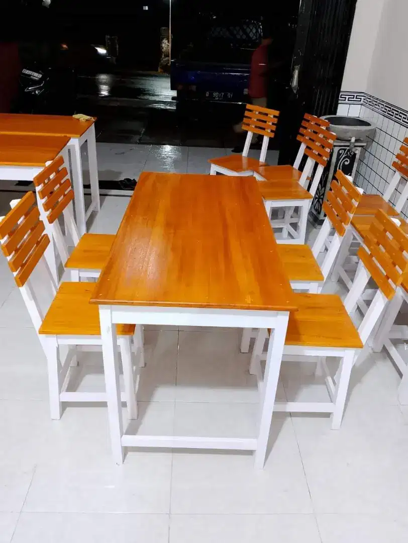 Meja kursi cafe minimalis dll