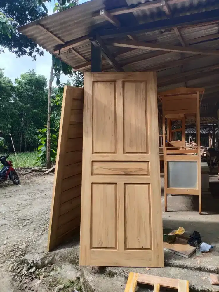 pintu jati murah berkualitas