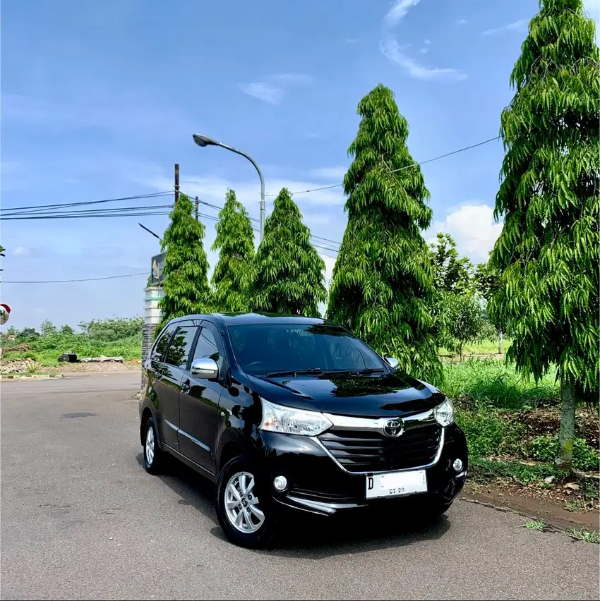 KM65RB- Toyota Avanza G 1.3 AT 2018 Matic Hitam 2019 NO PR