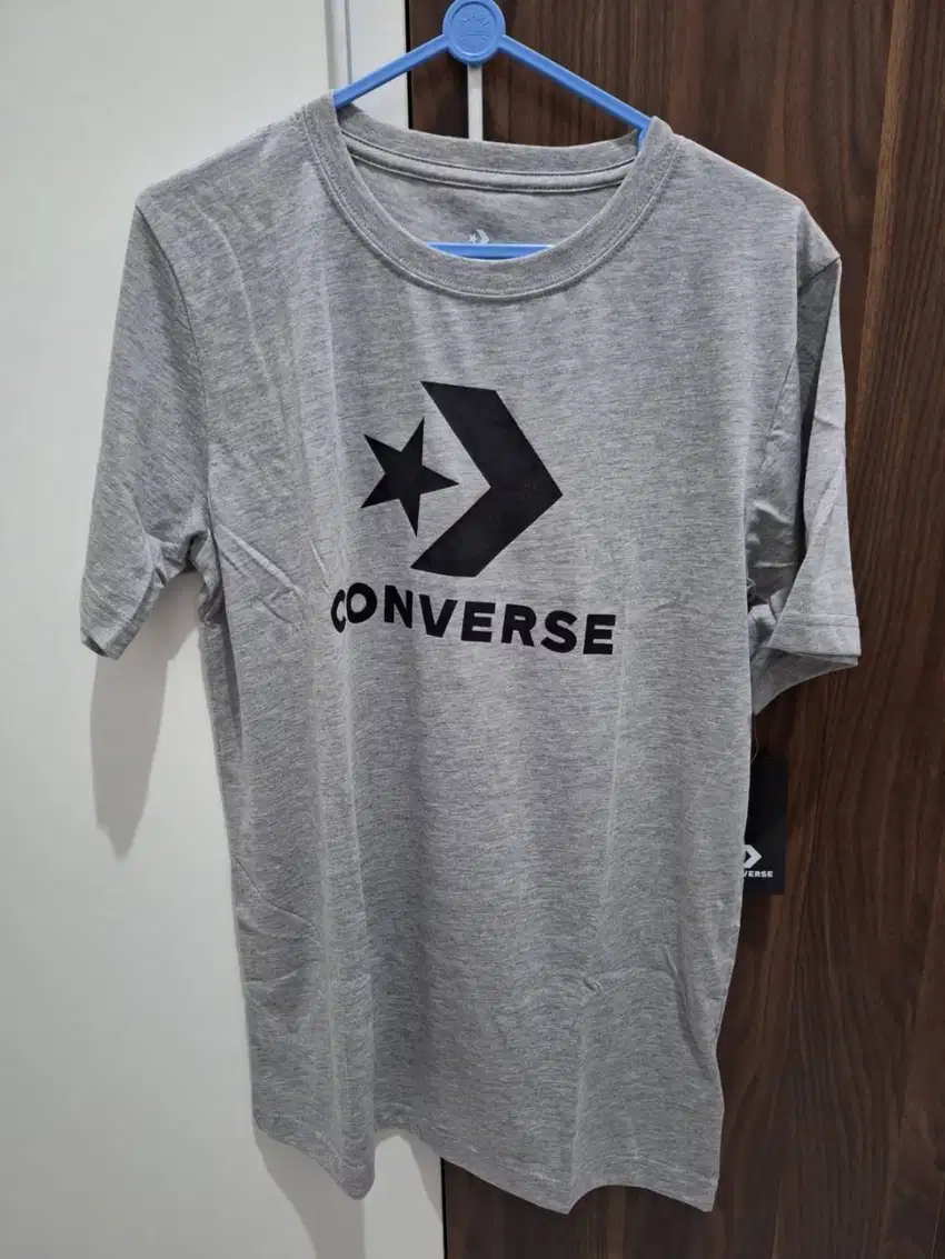 Converse size XL - Kaos Kids (Anak) Original Grey