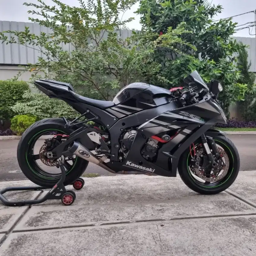 Jual Kawasaki ZX10R 2015 Anniversary Edition Full Paper Plat B DKI