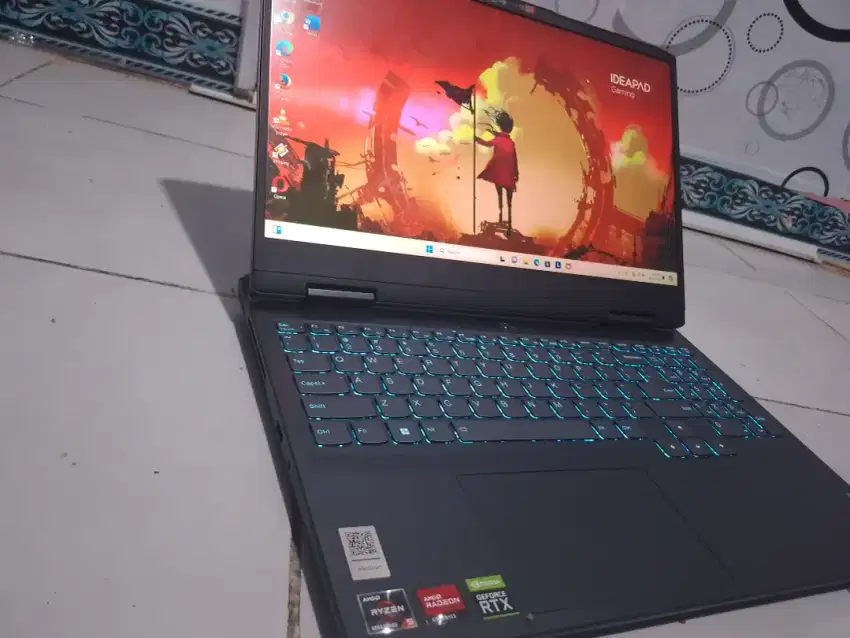 Lenovo RTX 3050 Ram 16GB SSD 512GB normal lancar