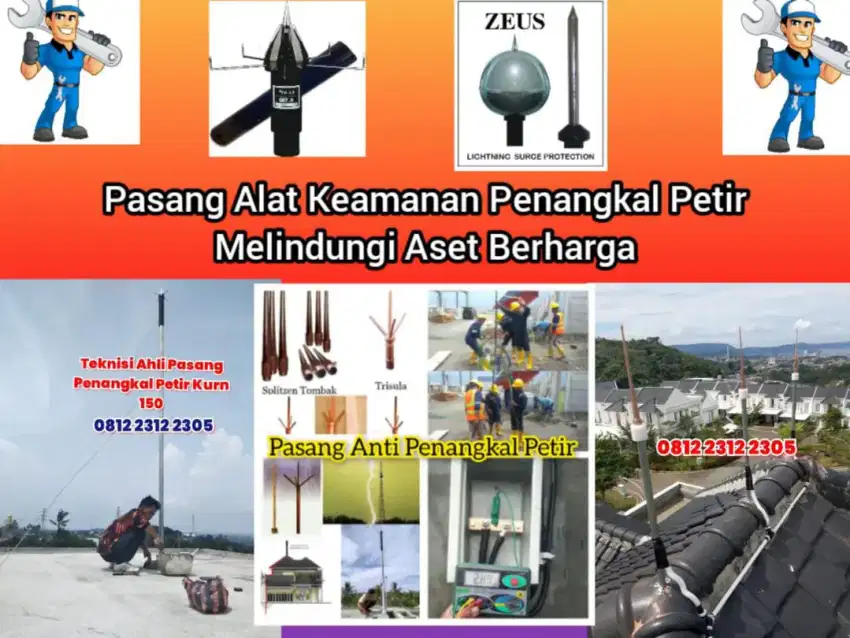 Ahli Teknisi Pembumian Grounding Penangkal Petir & Instalasi