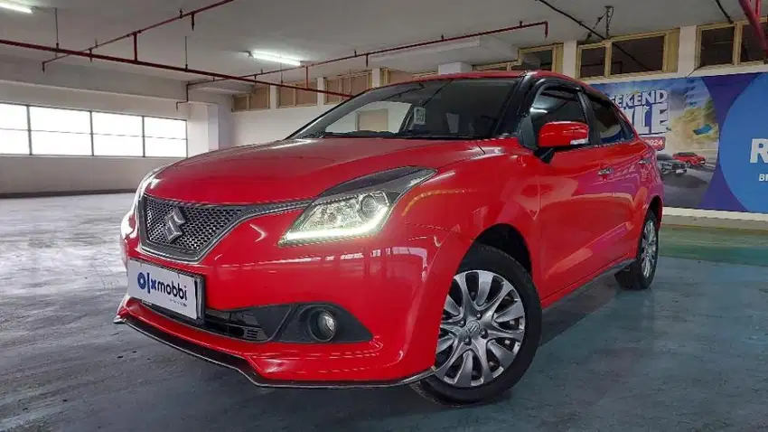 Pajak Panjang & Low KM TDP JT Suzuki Baleno 1.4 Bensin-AT 2017 Merah