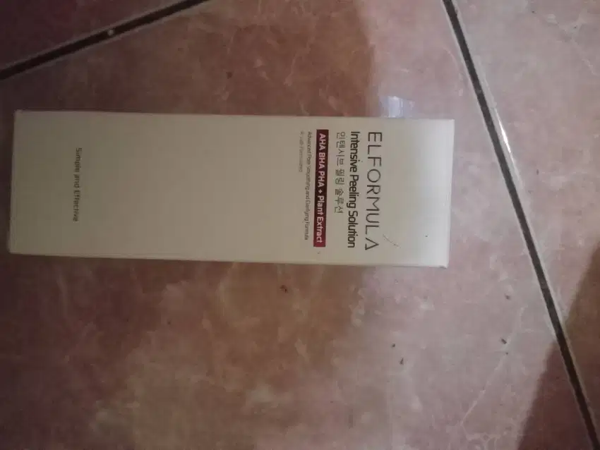 Elformula peeling solution