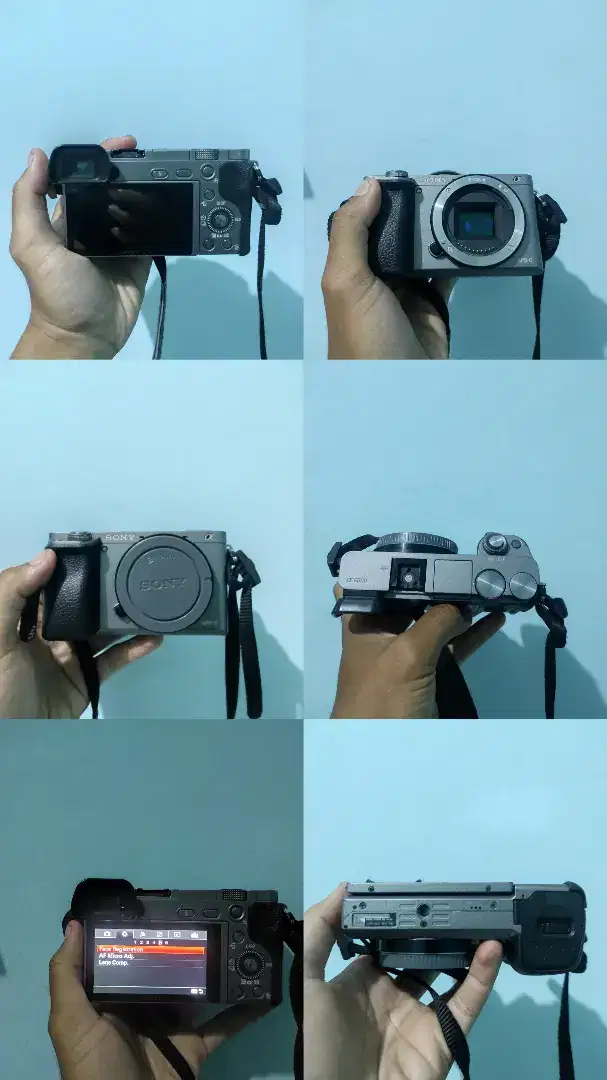 Paket Lengkap Sony A6000 + Lensa Kit