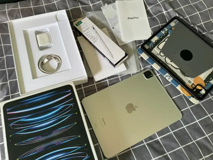 iPad Pro M2 WiFi 128gb 2022 Silver Original Mulus Gen 4