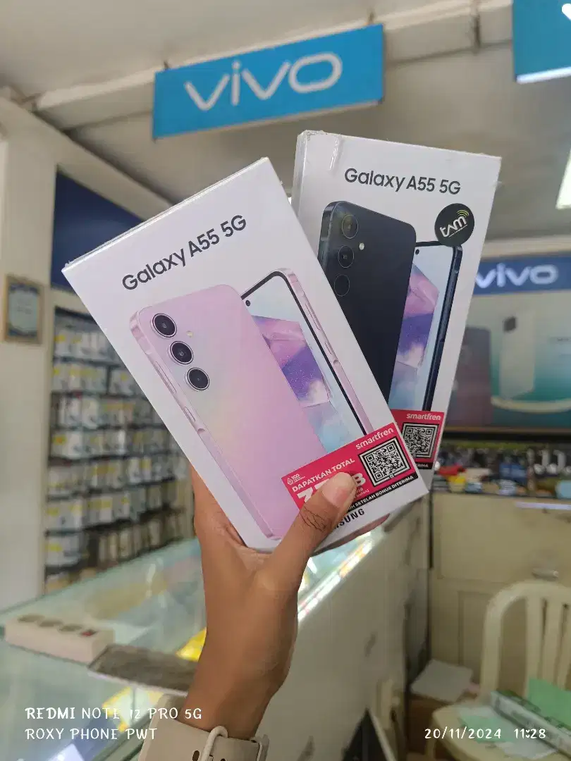 Samsung A55 new !! Garansi resmi