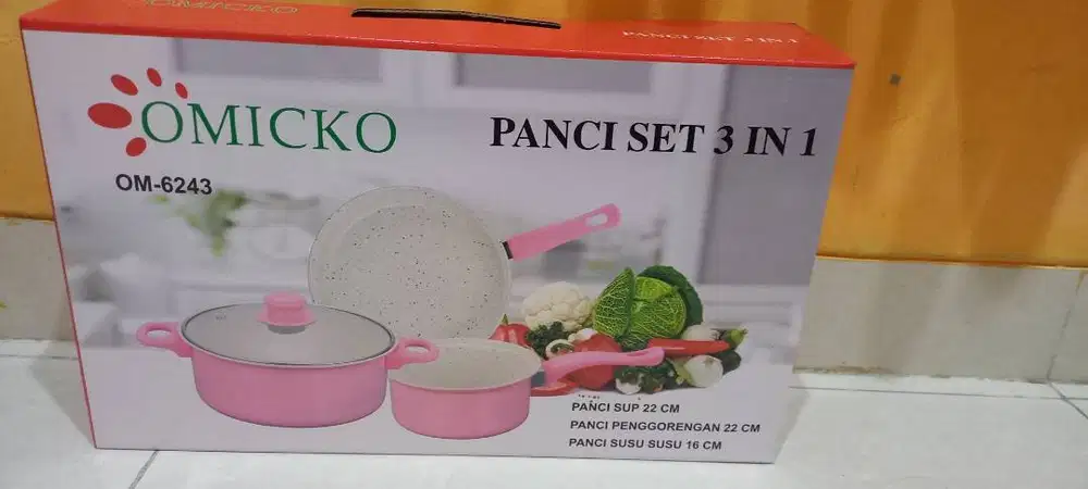 Panci omicko set 3 In 1