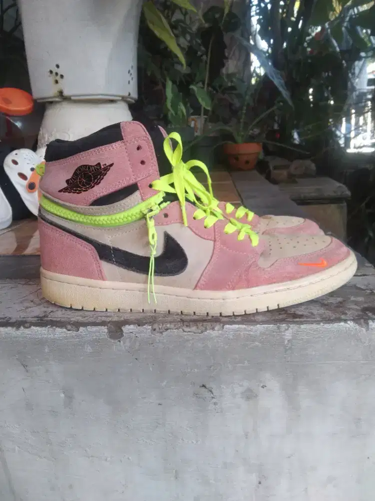Nike aj1 switch peach unik mantul