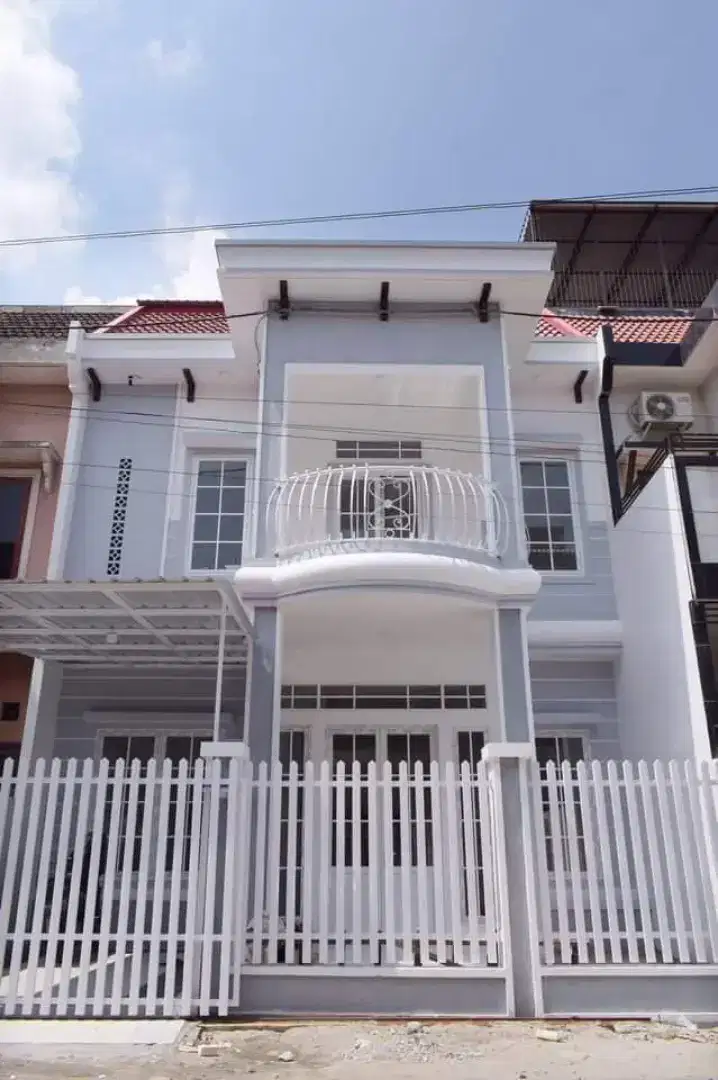 DIJUAL RUMAH MURAH JLN AMAL LUAS TANAH 8X16 LUAS BANGUNAN 220