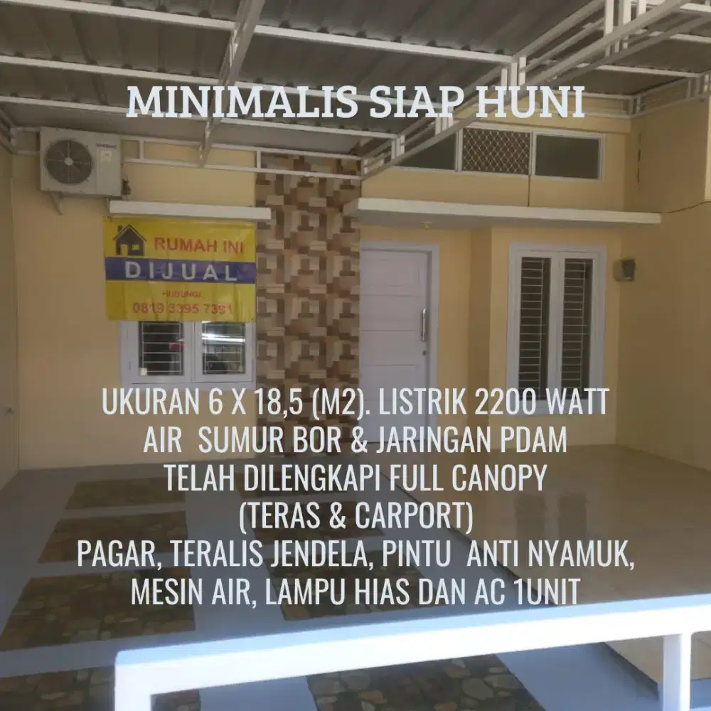 Dijual Rumah Siap Huni Dekat Jl Nuri & Cendrawasih Makassar