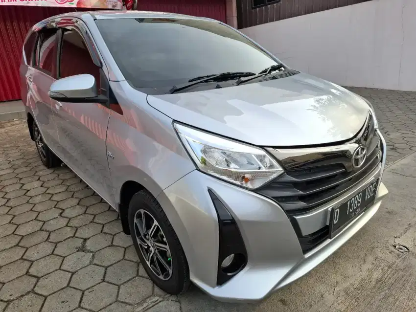 Toyota calya G 1.2 matic 2021 bln 10 pajak panjang D- Bandung, sigra.