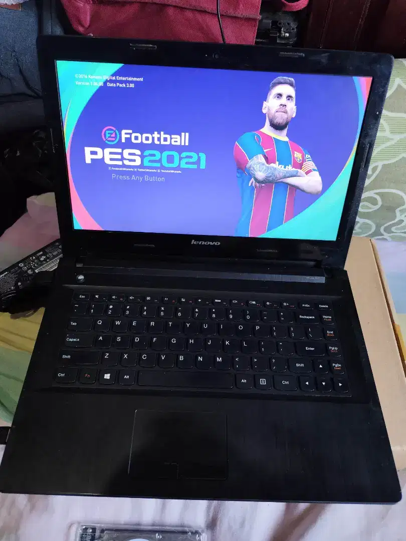 laptop lenovo core i7 ram 12 ssd 500 dual vga ngebut