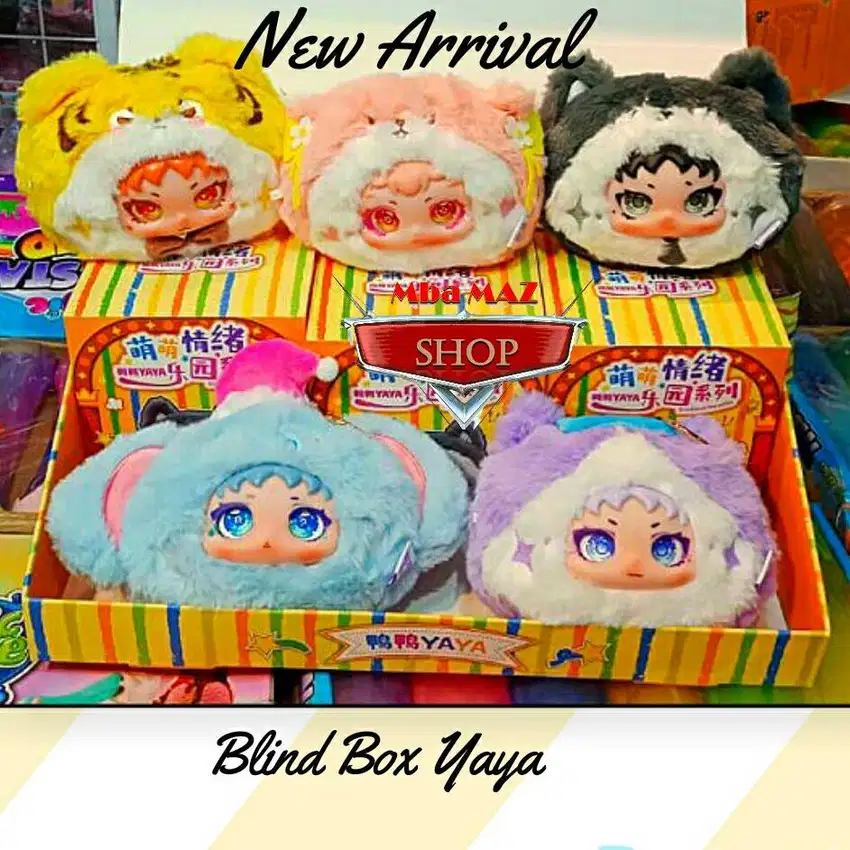 Blind Box Yaya Cute Emotional Paradise Plush [100% Authentic