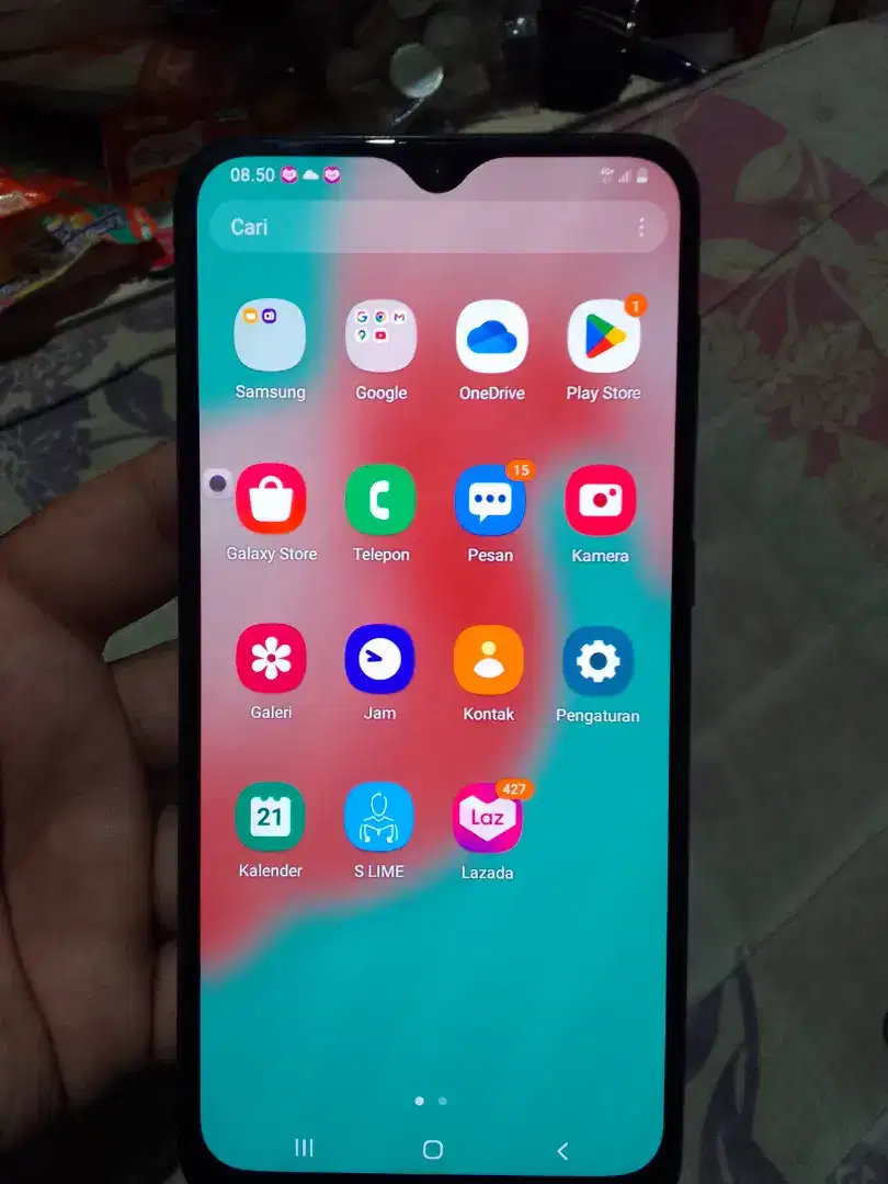 Samsung a30s.nominus.hanya lecet dan ada bekas lem cesing tutup