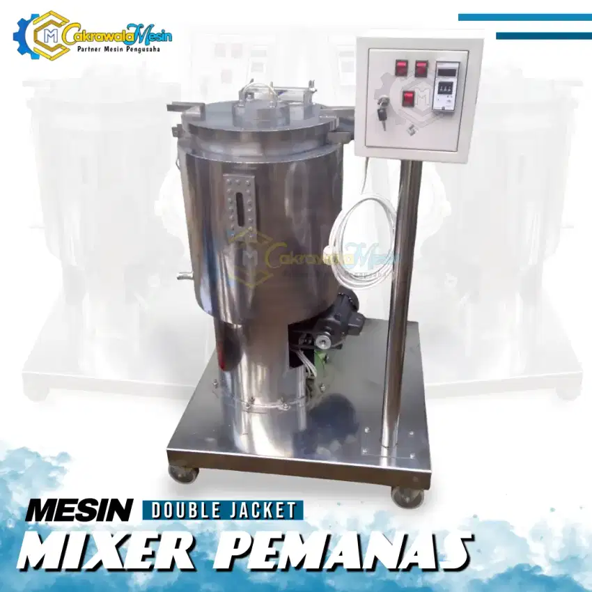Mesin Mixer Pemanas Double Jacket