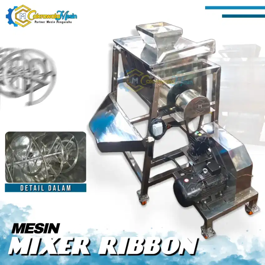 Mesin Mixer Ribbon