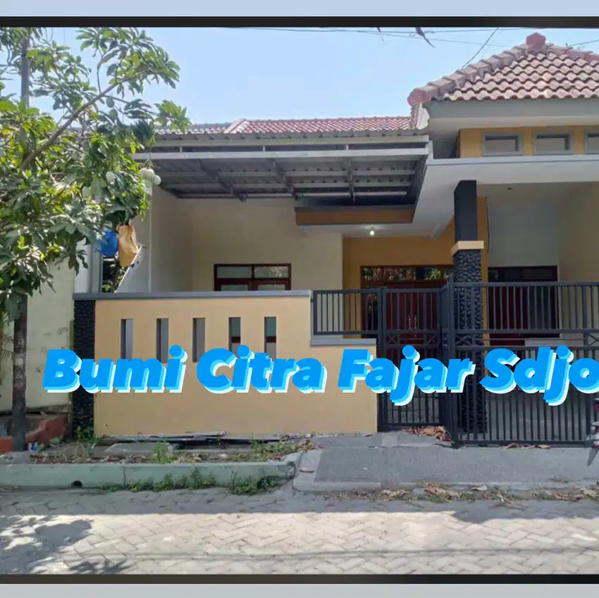 TERMURAH RUMAH PERUM BUMI CITRA FAJAR DI SIDOARJO