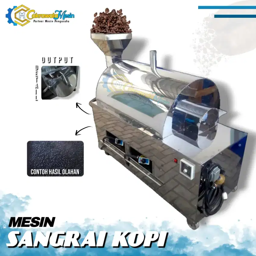 Mesin Sangrai Kopi dan Biji-Bijian Multifungsi