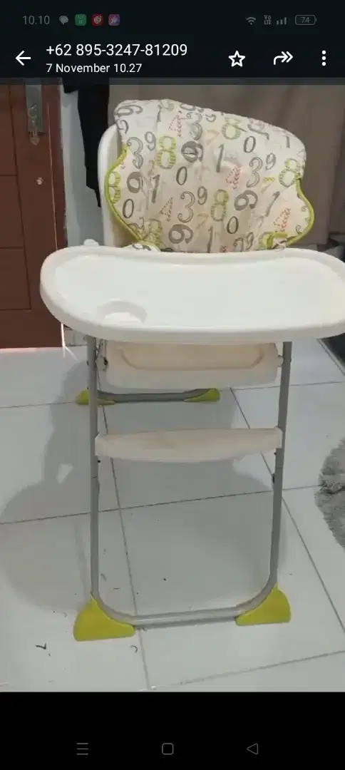 Baby chair - bangku bayi