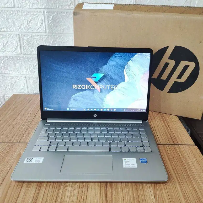 HP 14s-DQ0508TU Intel Celeron N4120 Ram 4GB SSD 256GB