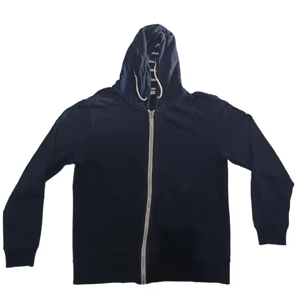 Jakett Hoodie Zipper Back Number