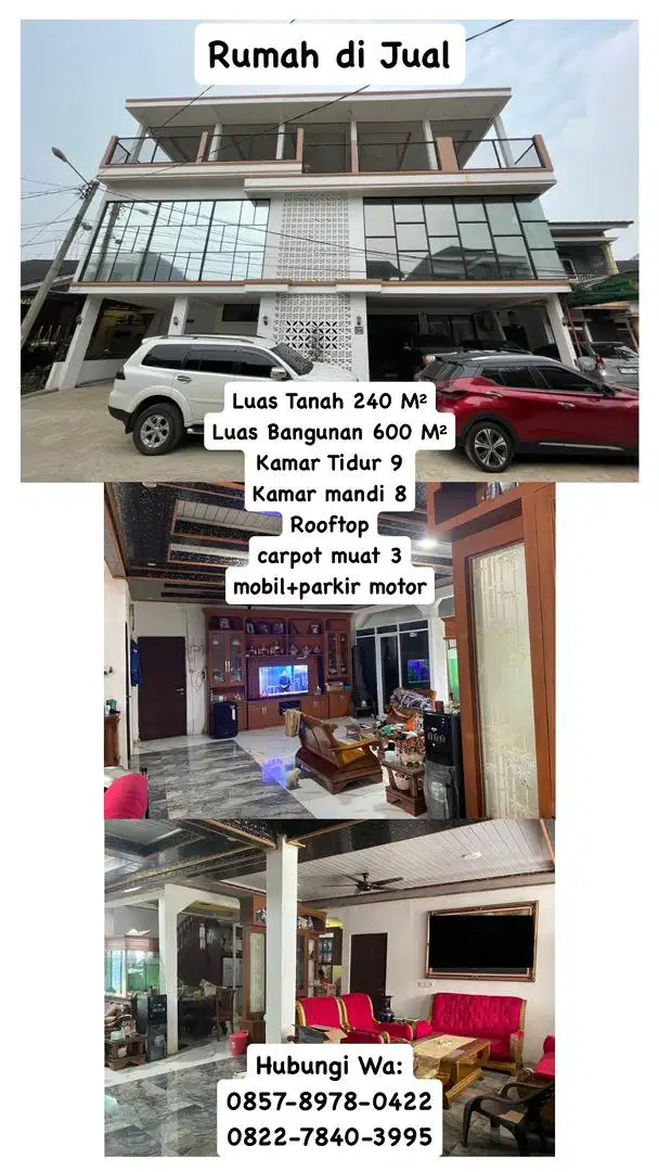 Dijual Rumah mewah