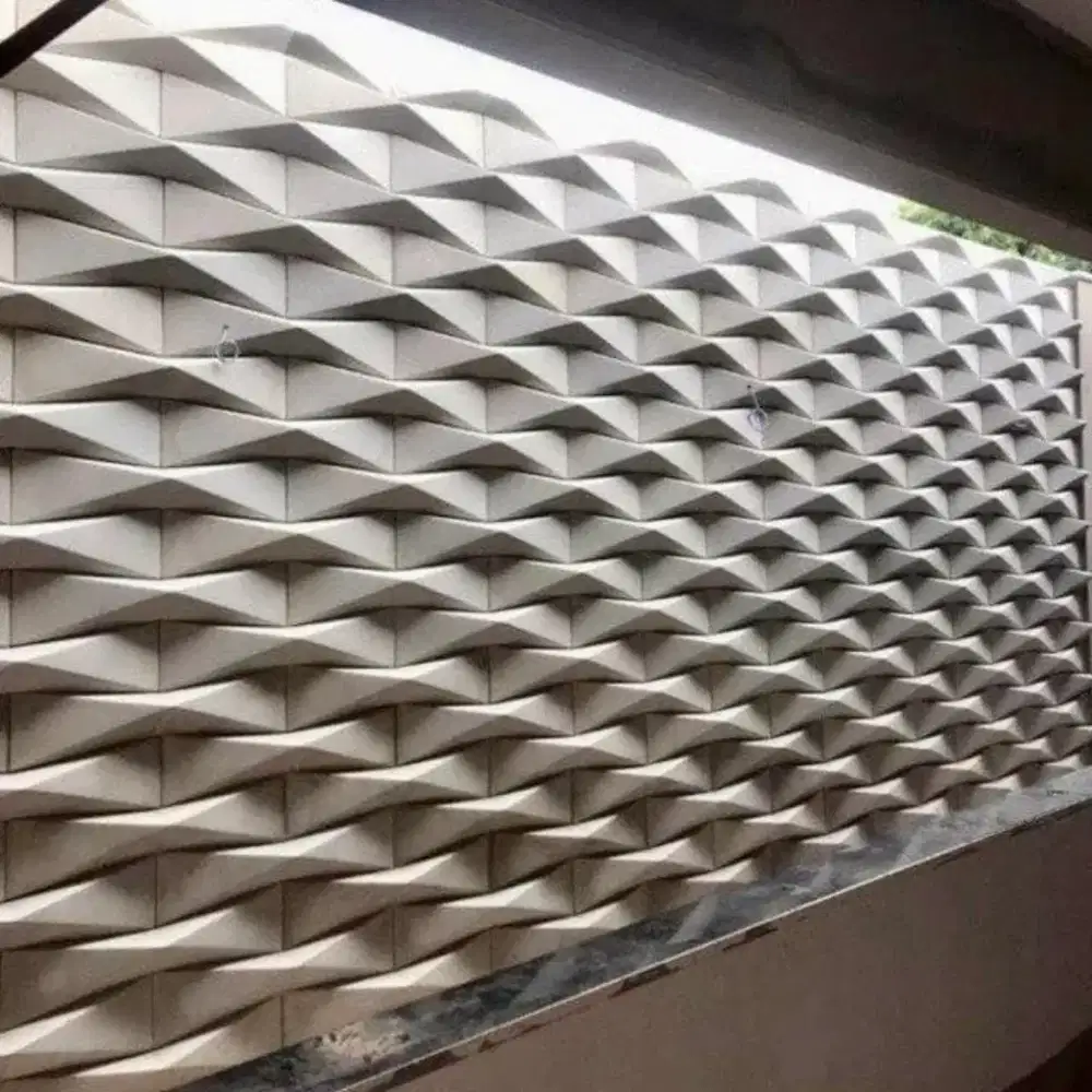 Wall panel 3d beton uk 15x50cm