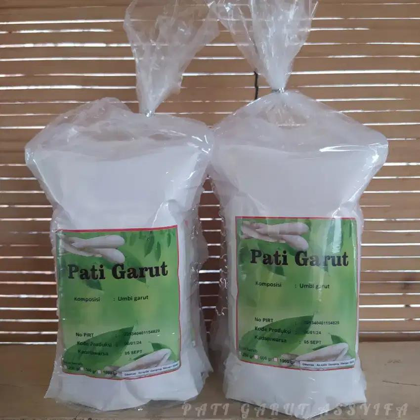 TEPUNG PATI GARUT 100% MURNI