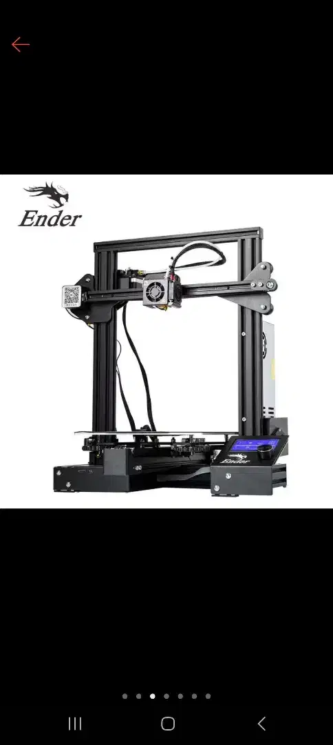Preloved printer 3d
