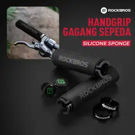 Gagang Sepeda (Hand Grip) Handlebar Silicone Sponge - ROCKBROS