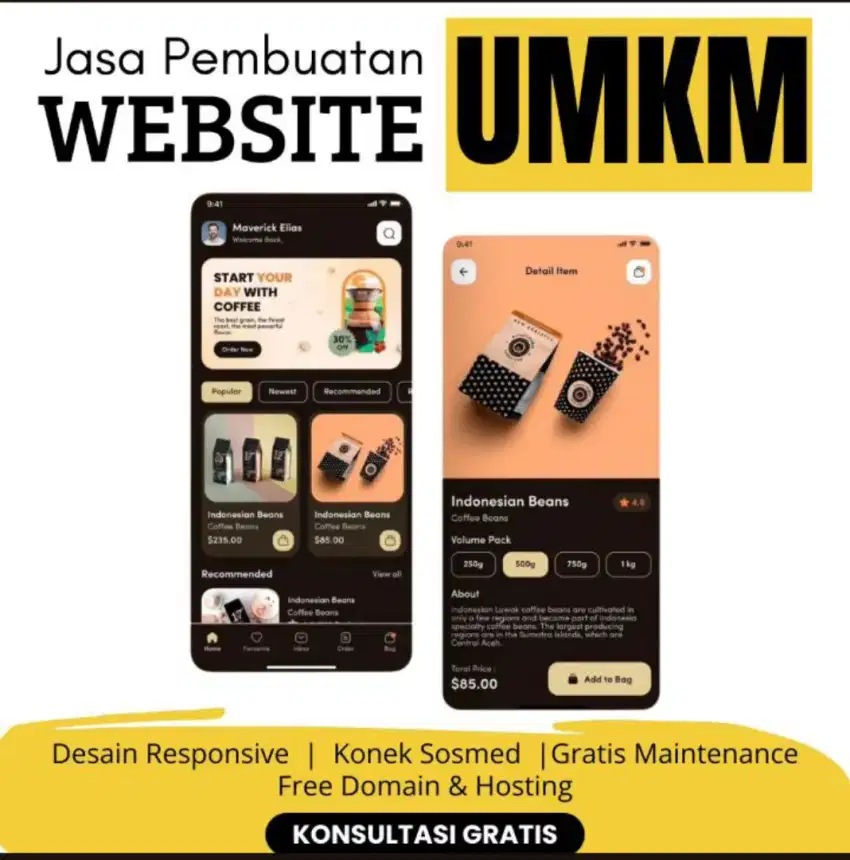 Website Profesional untuk UMKM